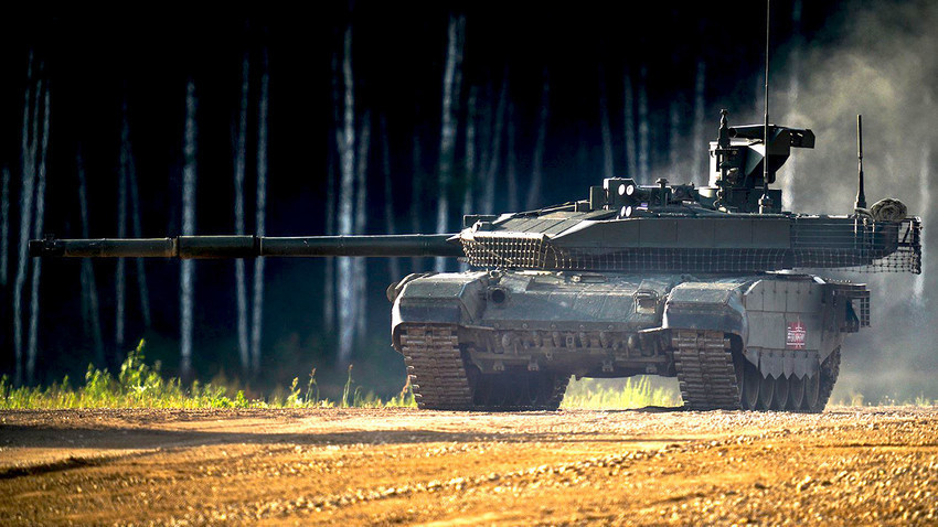 T-90M na dinamičkoj prezentaciji Armija-2018