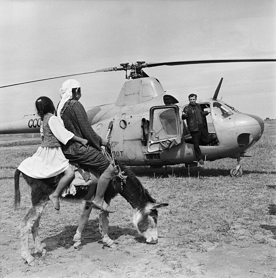 Mil Mi-1 v Turkmenski sovjetski socialistični republiki, 1. 5. 1969