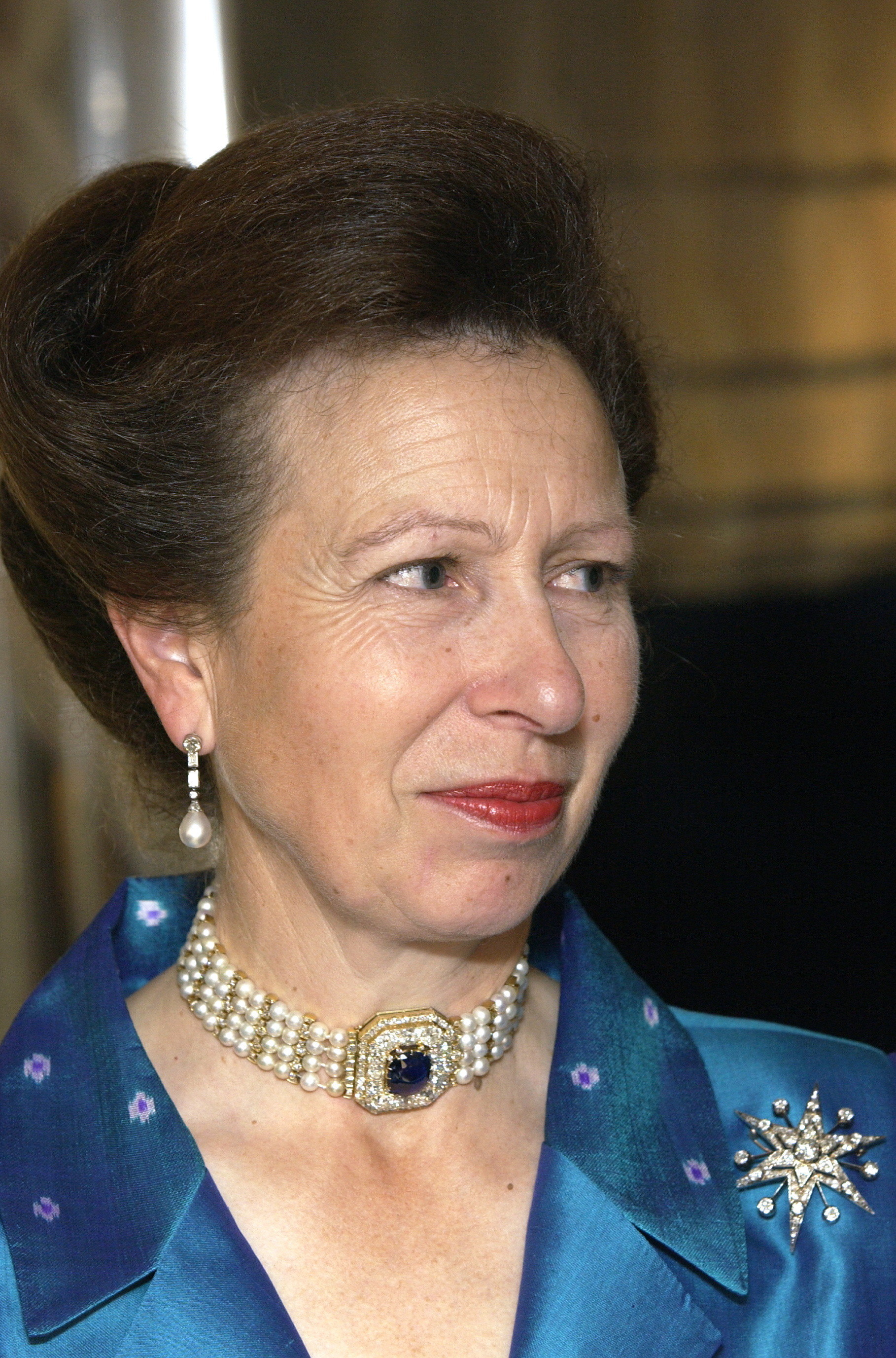 Britanska princesa Ana z ogrlico, za katero se predpostavlja, da je pripadala Mariji Fjodorovni.