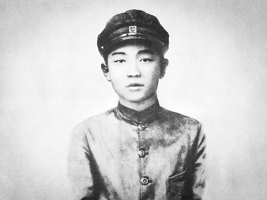 Kim Il Sung im Jahre 1927