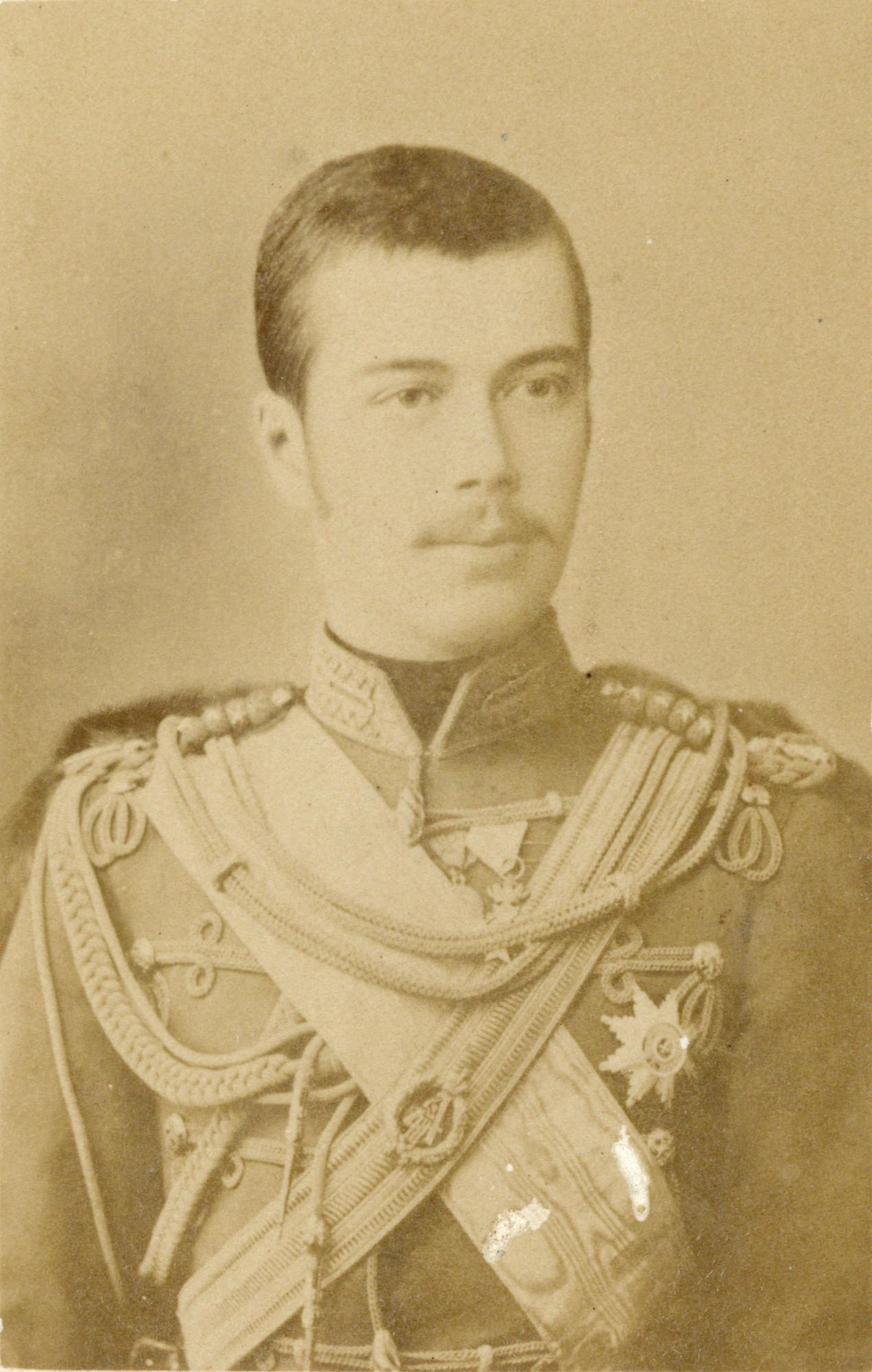 皇太子ニコライ・アレクサンドロヴィチ、1891年。（竹下佳治撮影）
