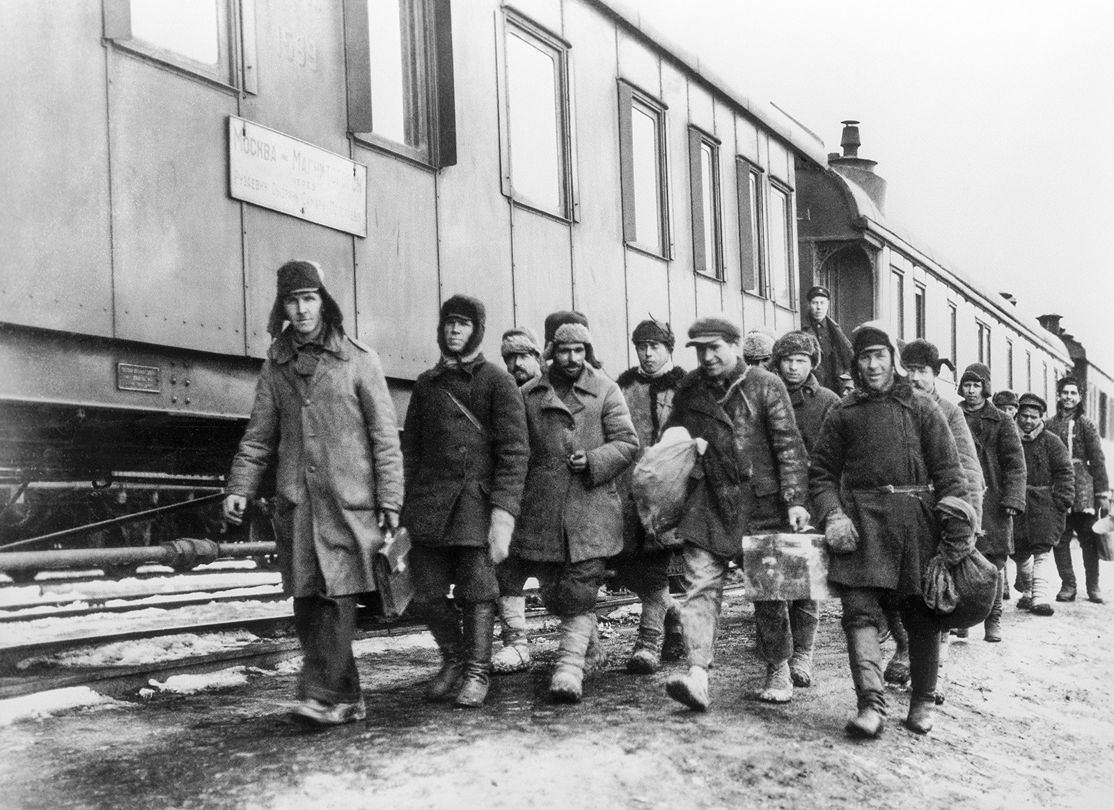 Sovjetski radnici tridesetih godina prošlog stoljeća