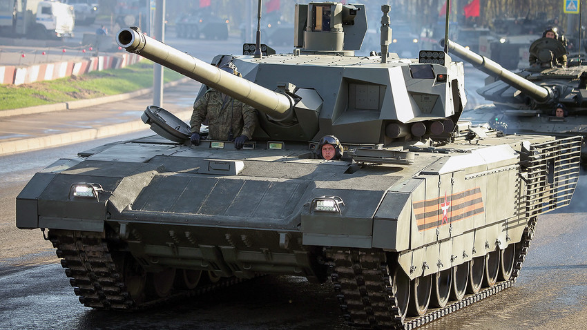 Tanque ruso T-14 Armata.