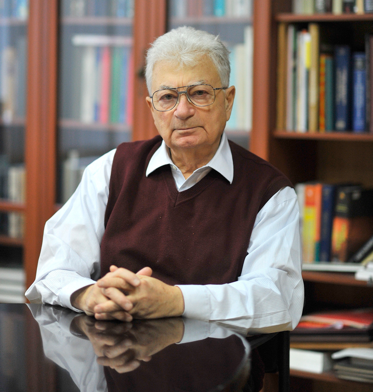 Jurij Oganesjan, akademik, znanstveni rukovoditelj laboratorija za nuklearne reakcije 