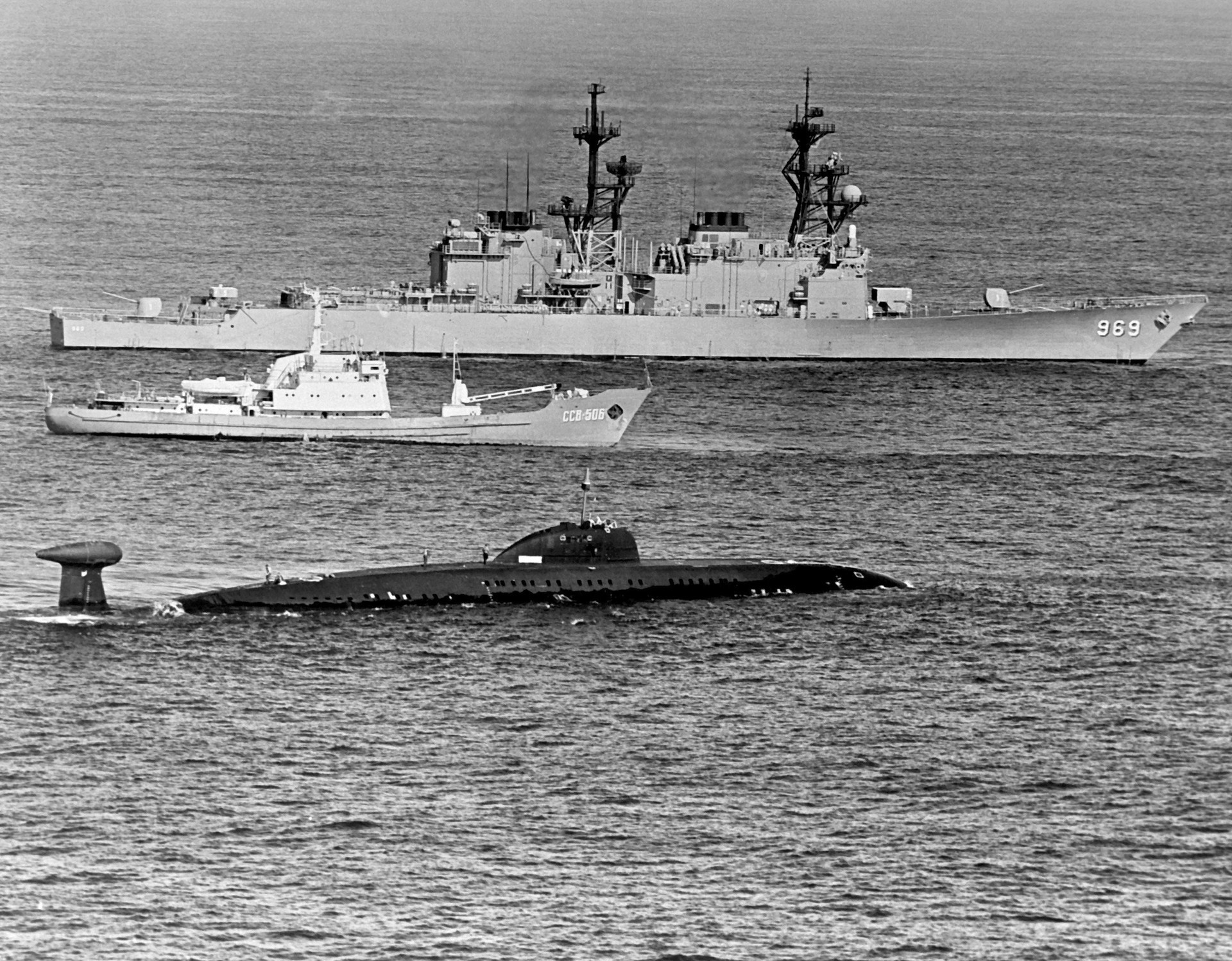 Совјетска подморница К-324 класе Виктор, 1983.