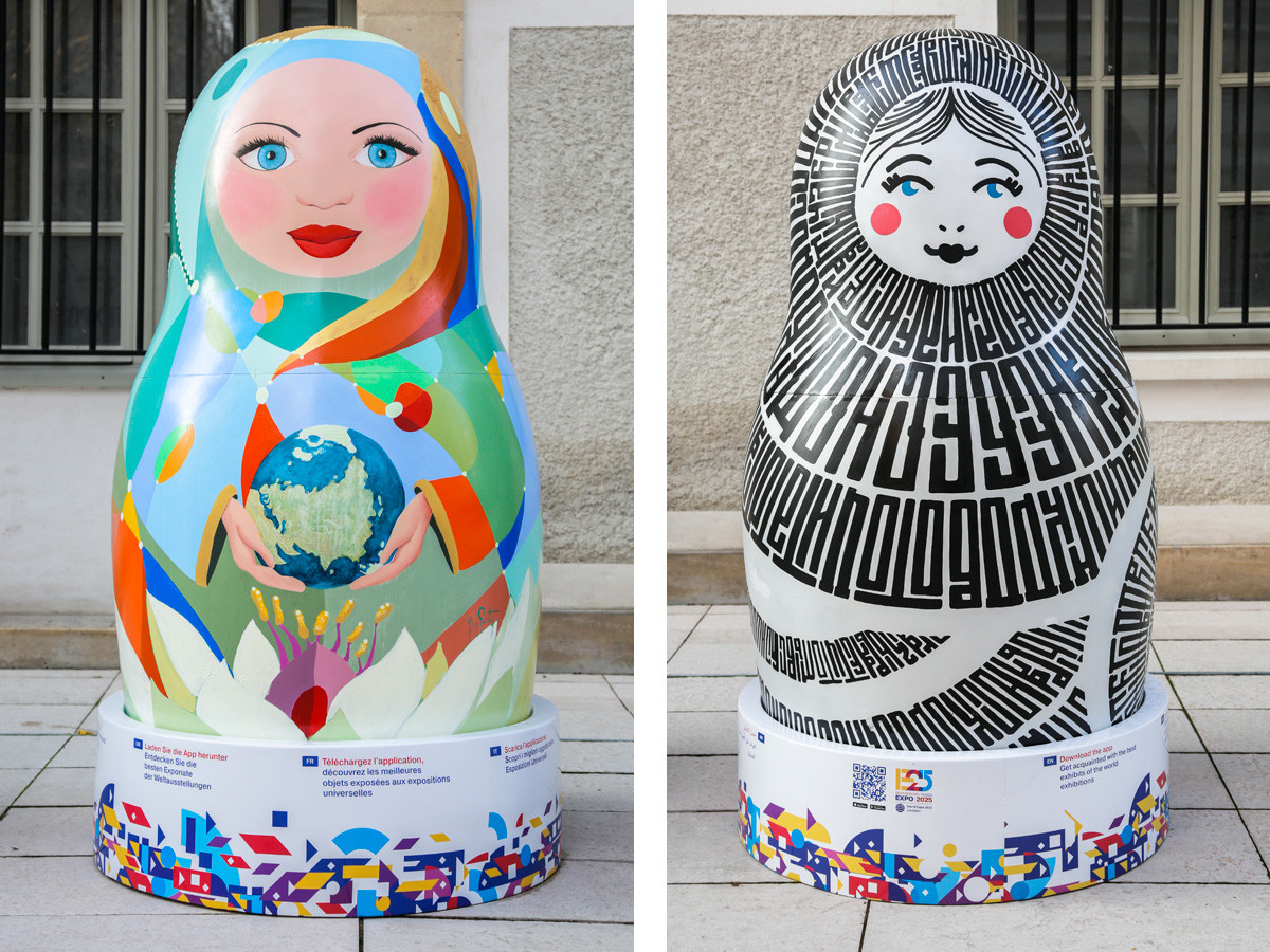 How giant matryoshka dolls from the Urals travelled around the world