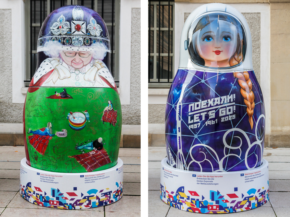 How giant matryoshka dolls from the Urals travelled around the world