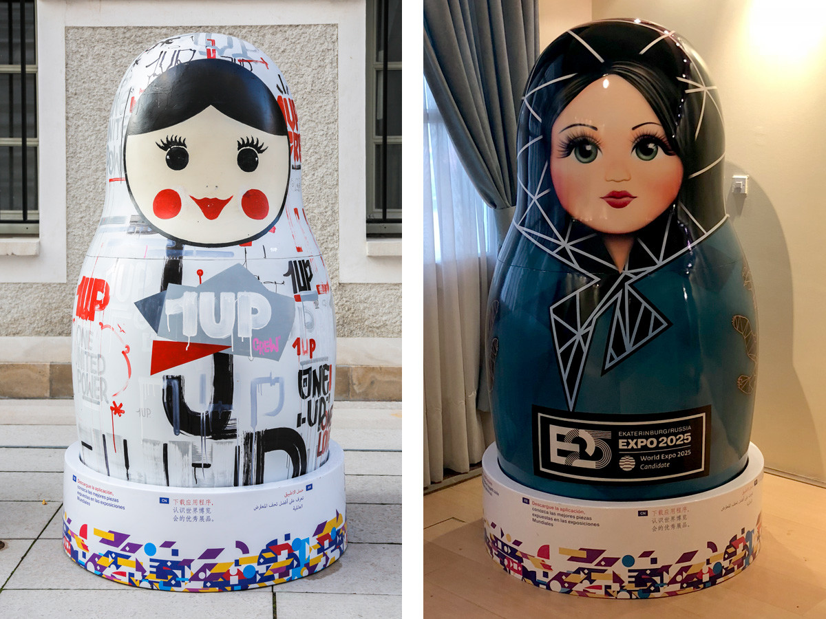 How giant matryoshka dolls from the Urals travelled around the world