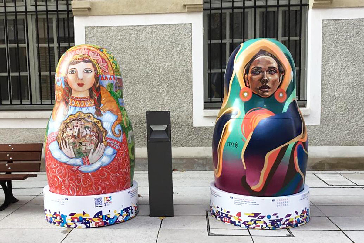 How giant matryoshka dolls from the Urals travelled around the world