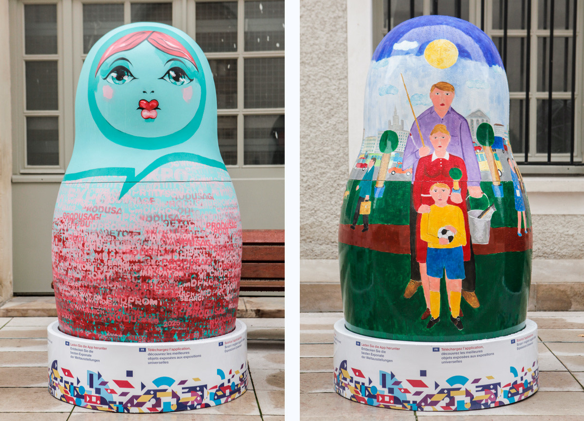 How giant matryoshka dolls from the Urals travelled around the world