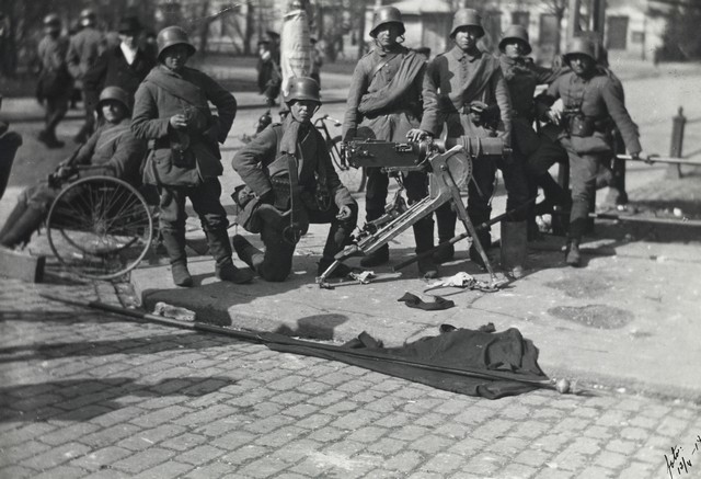 German soldiers in Helsingfors