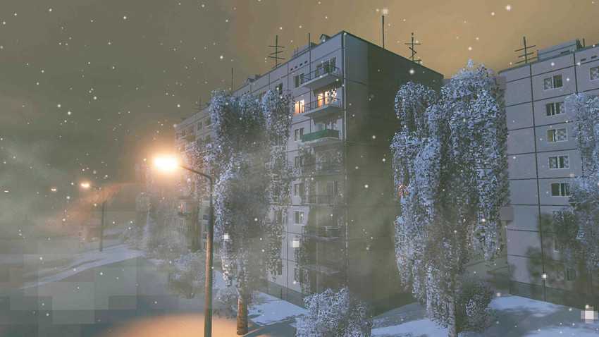 Capture d'écran du jeu It's Winter