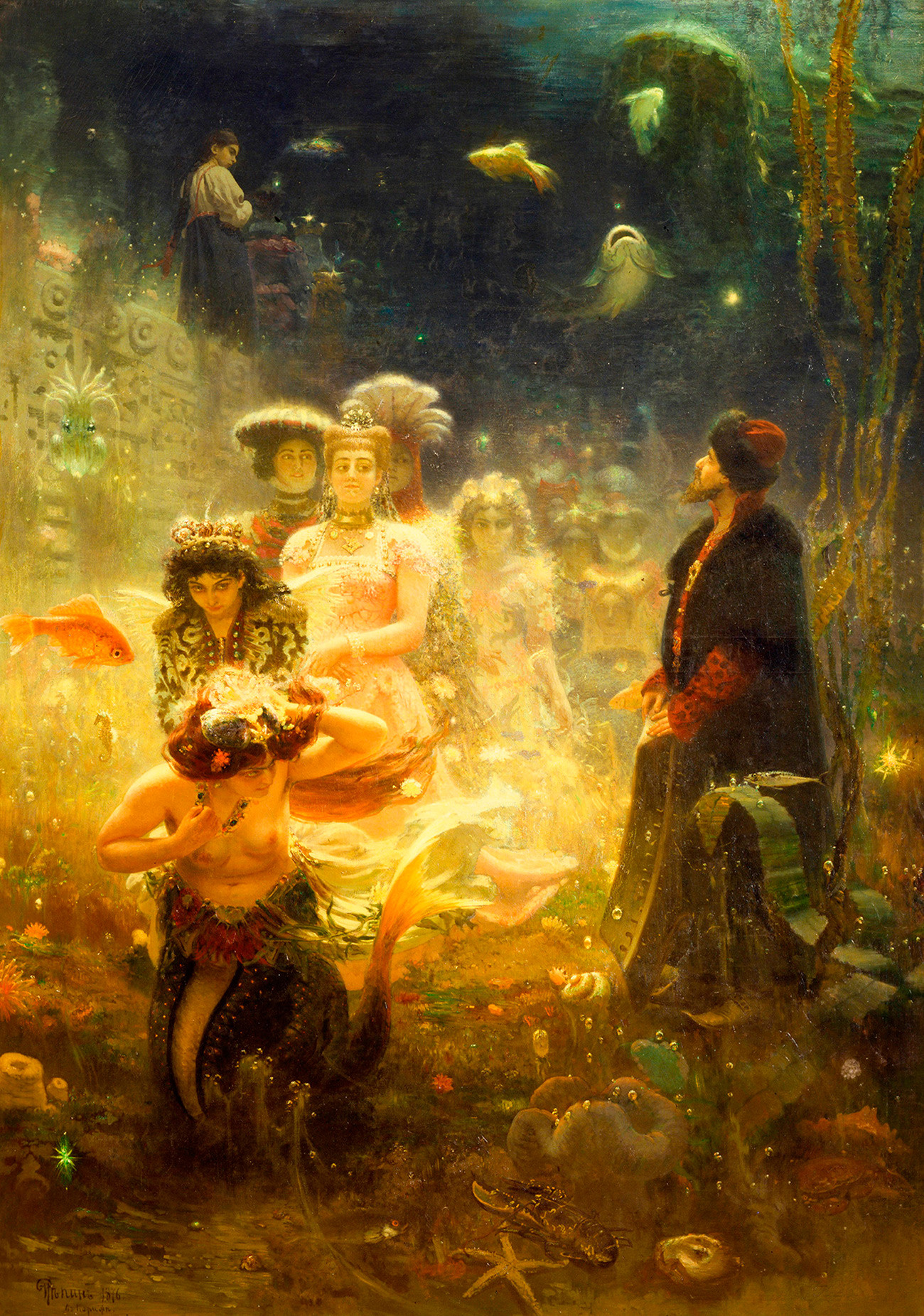 Ilya Ropinイリヤ・レーピン 1878年制作 2012年復刻版ジクレー Ilya Ropinイリヤ・レーピン 1878年制作 2012年復刻版ジクレー 絵画