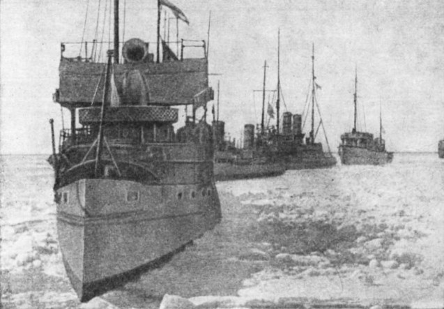 Ledeni pohod brodova Baltičke flote, ožujak-travanj 1918.