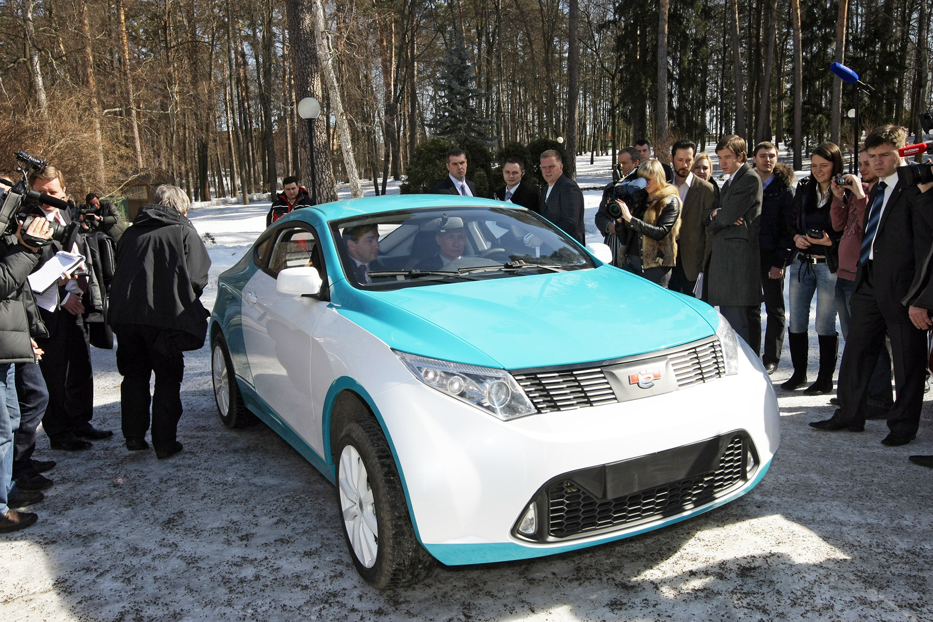 Der Präsident am Steuer: Diese zehn Autos testete Putin ...