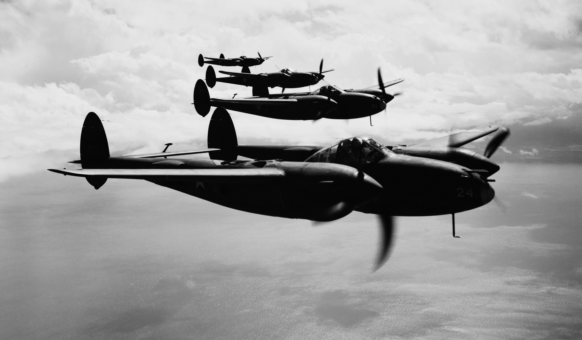 Fighter Squadron of Lockheed P-38s