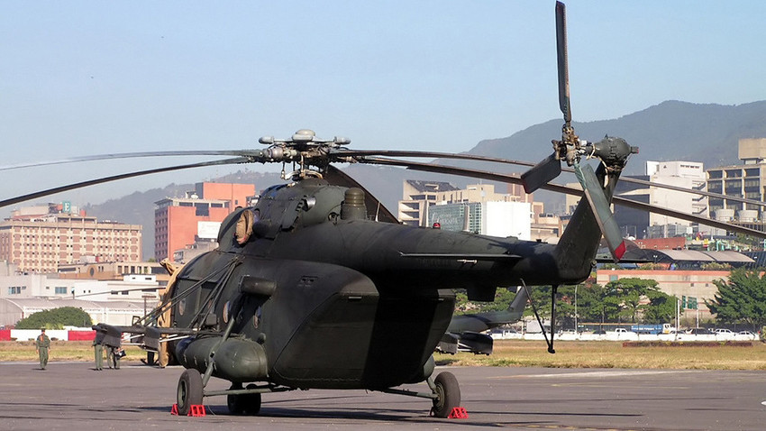 Mil Mi-17 de la Aviación Militar Bolivariana.