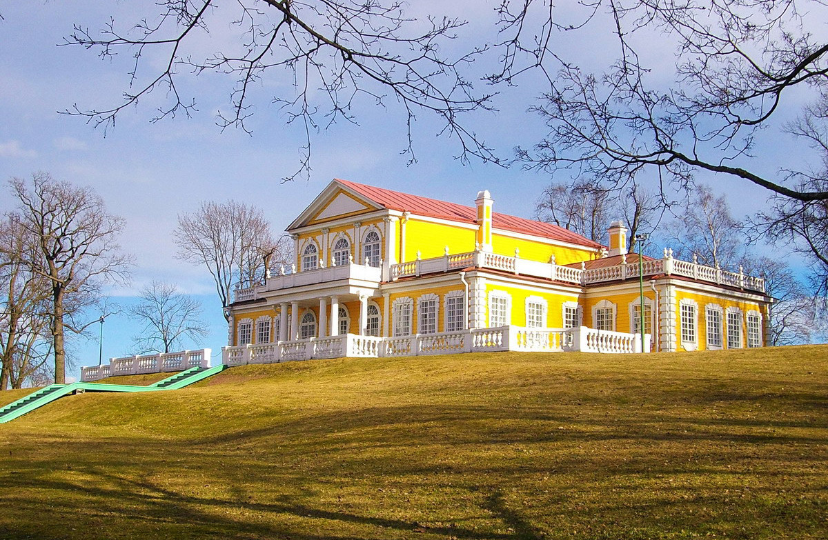 The stopover palace in Strelna