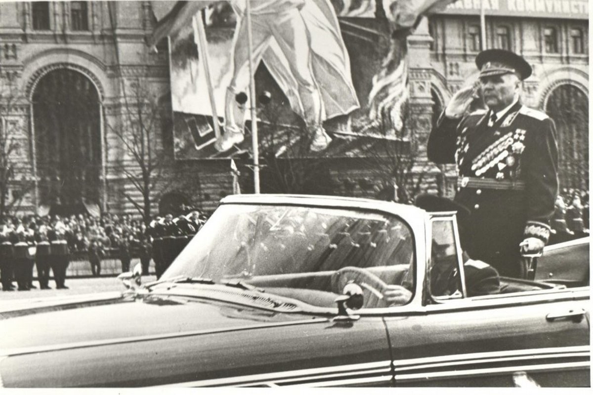 Родион Јаковљевич Малиновски, маршал Совјетског Савеза, двоструки Херој Совјетског Савеза.
