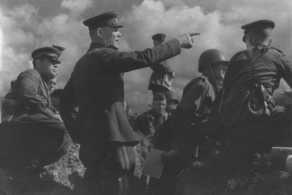 Генерал-полковник И.С. Конев, Белгородско-харковска операција, 1943.
