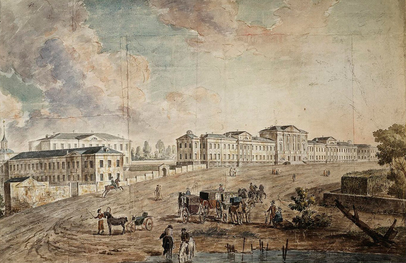 Vojna bolnica u Lefortovu, početak 19. stoljeća.

