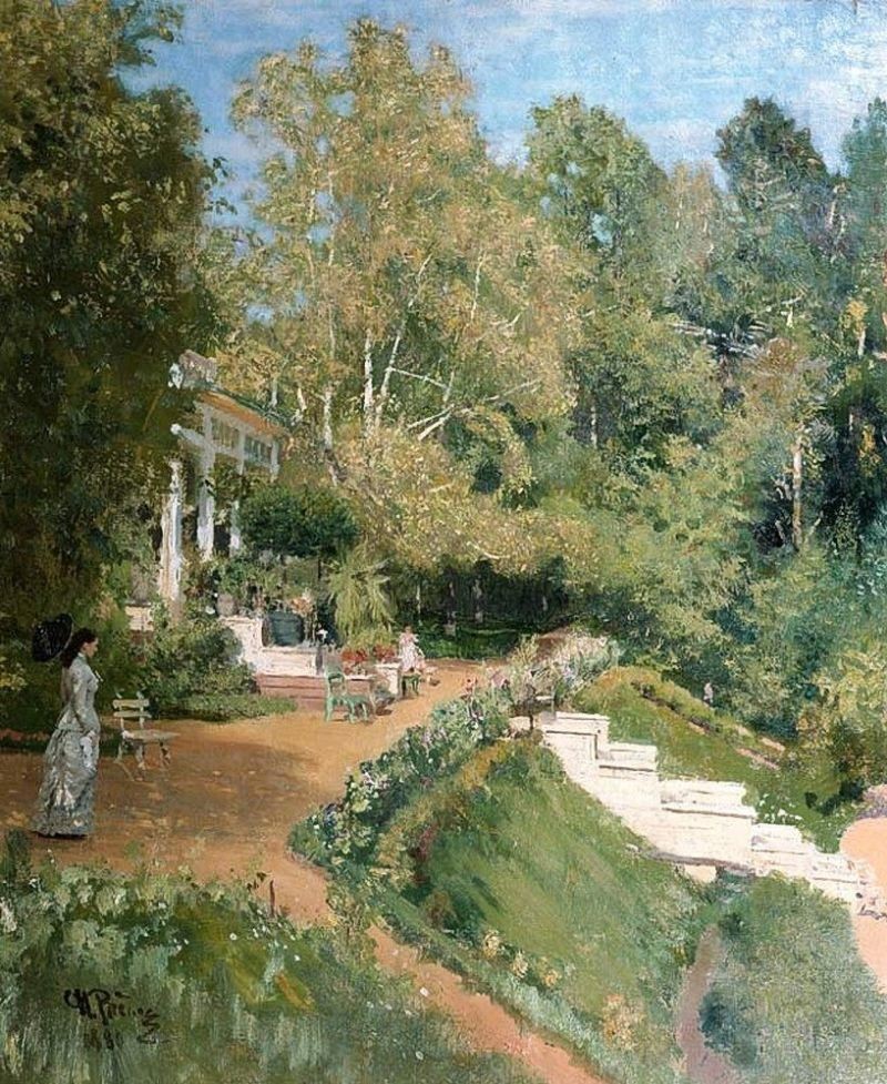 „Abramzewo“ von Ilja Repin, 1880