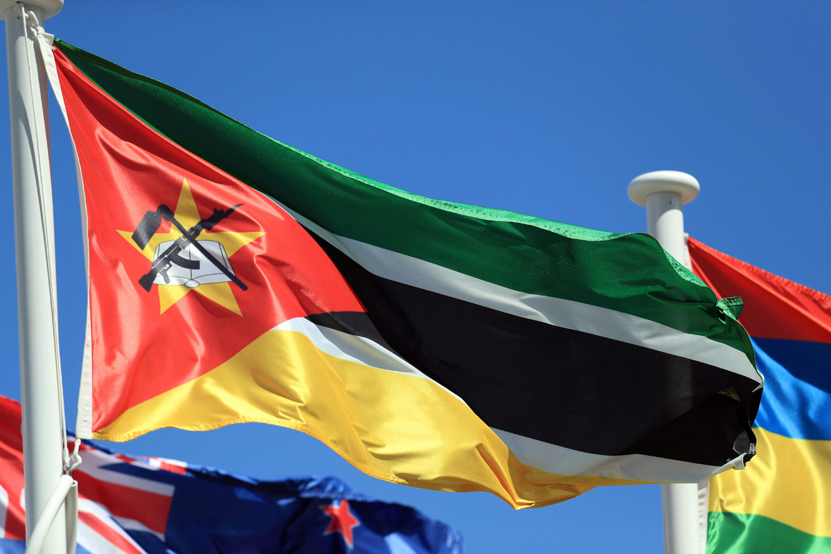 Застава Мозамбика.