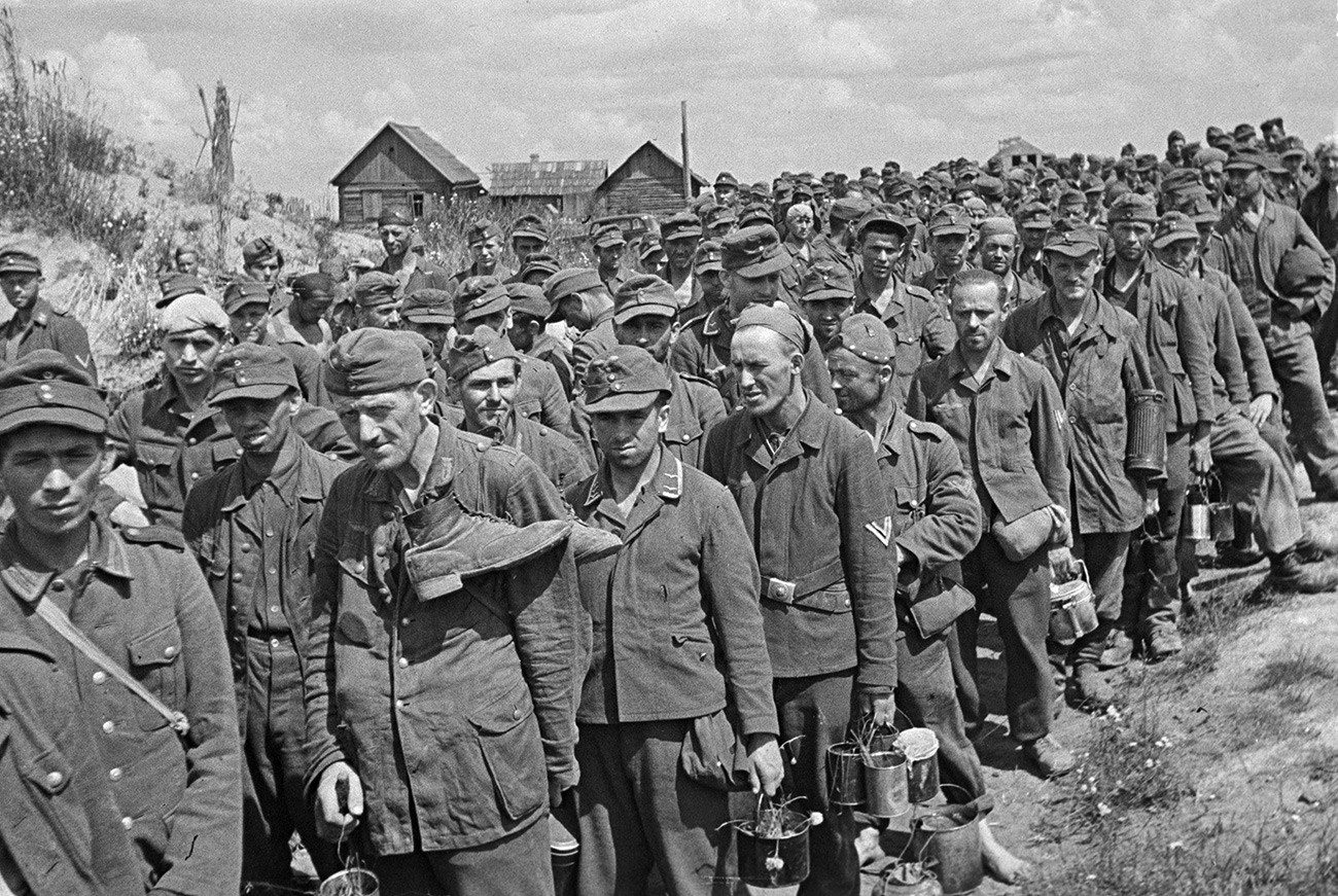 Немачки заробљеници у околини Гомеља