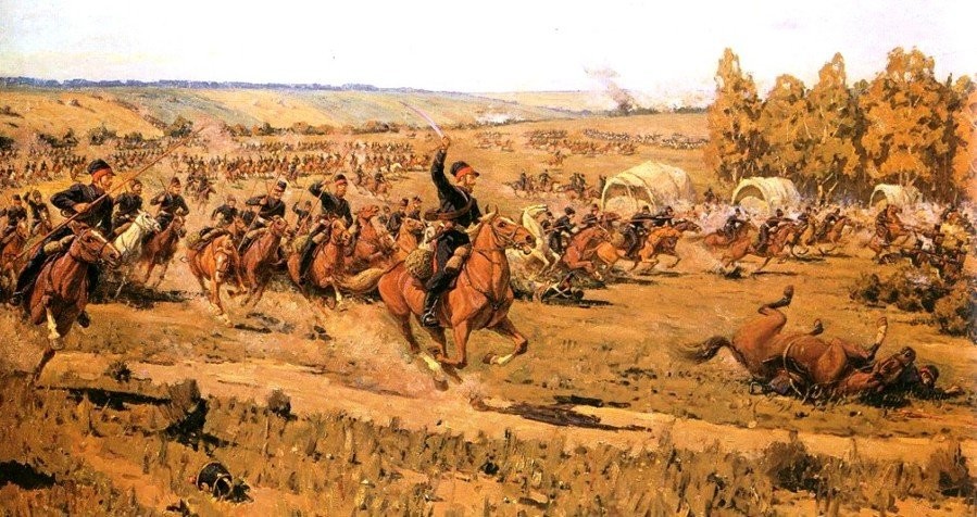 Упад Платовљевих козака у позадину Наполенове армије