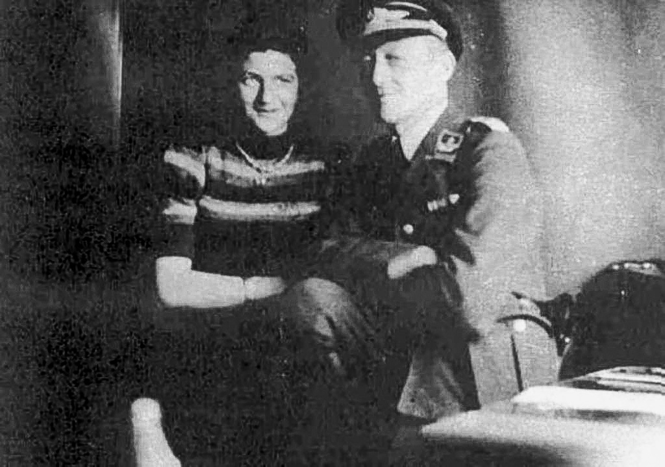 Willi Schultz e Ilse Stein (a única foto dos dois juntos)
