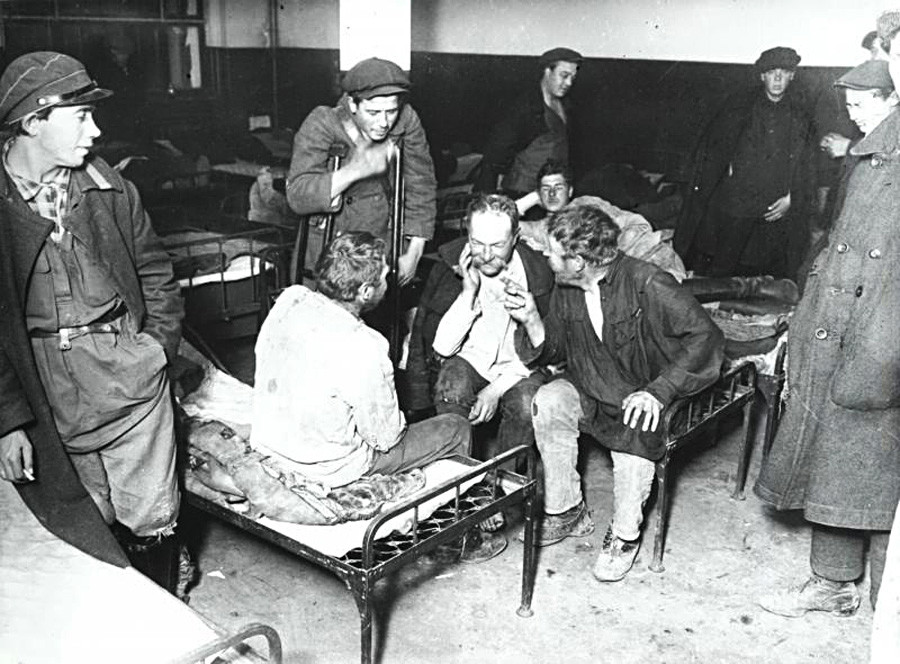 Notübernachtung für Obdachlose, 1920