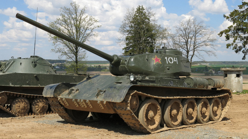 T-44 restaurado.