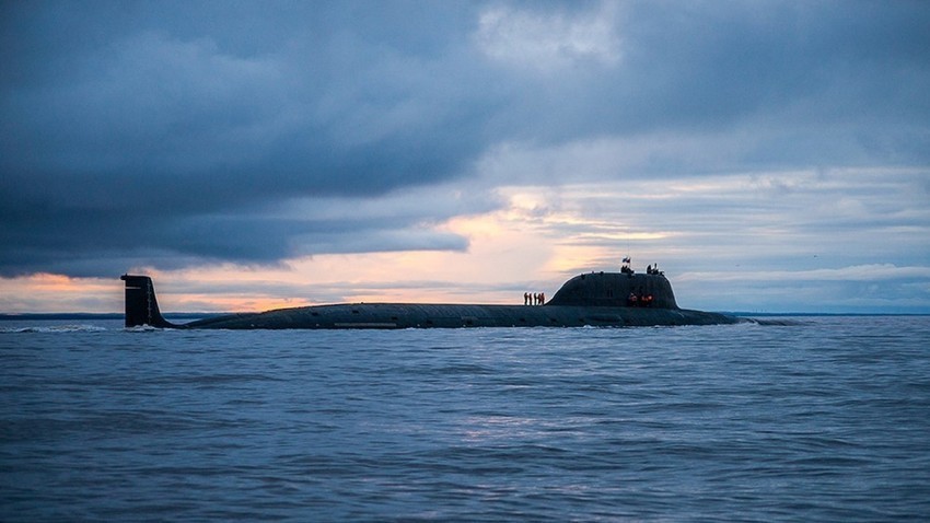 Атомна подводница от четвърто поколение "Северодвинск" клас 885 "Ясен"