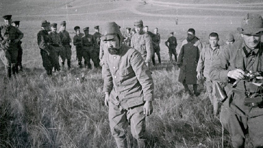 Заробени јапонски војници, Халкин Гол, август 1939 година
