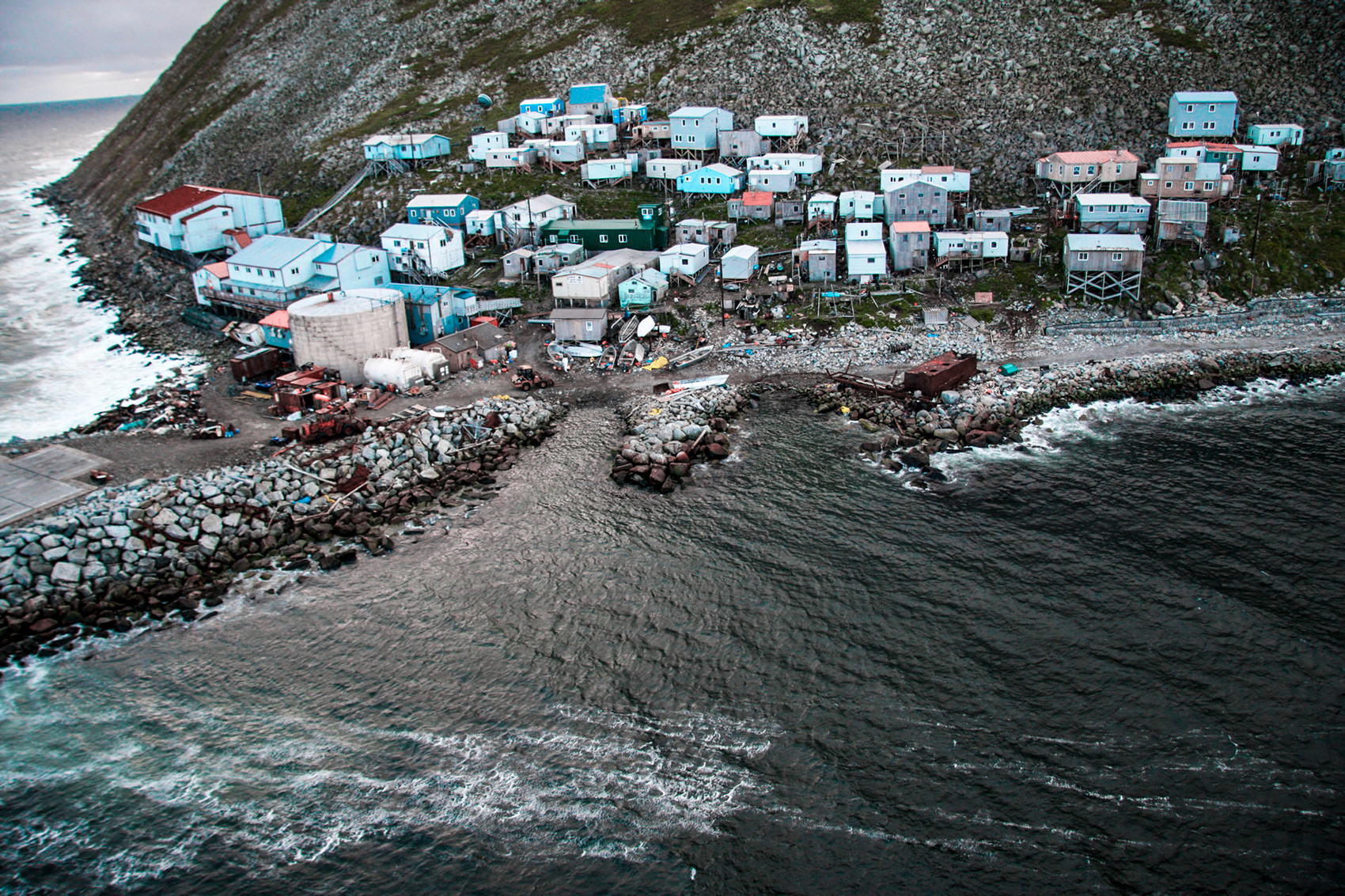 Selo na otoku Malog Diomeda nalazi se na granici Rusije i SAD-a
