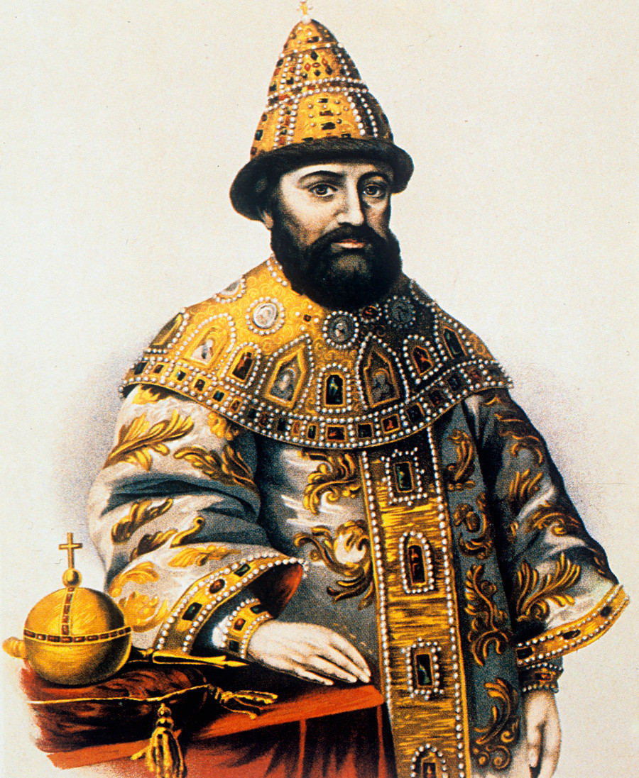 Mikhaíl Fiódorovitch Romanov (1596-1645), o primeiro tsar russo da Dinastia Romanov.