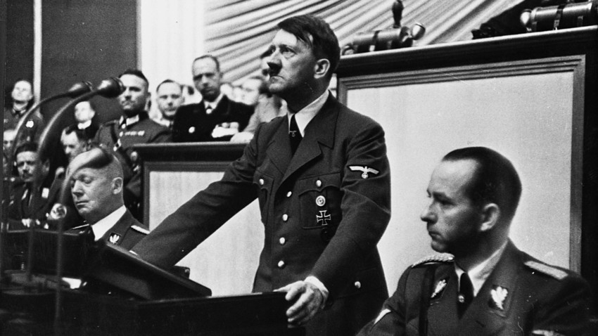 Hitler govori u Reichstagu