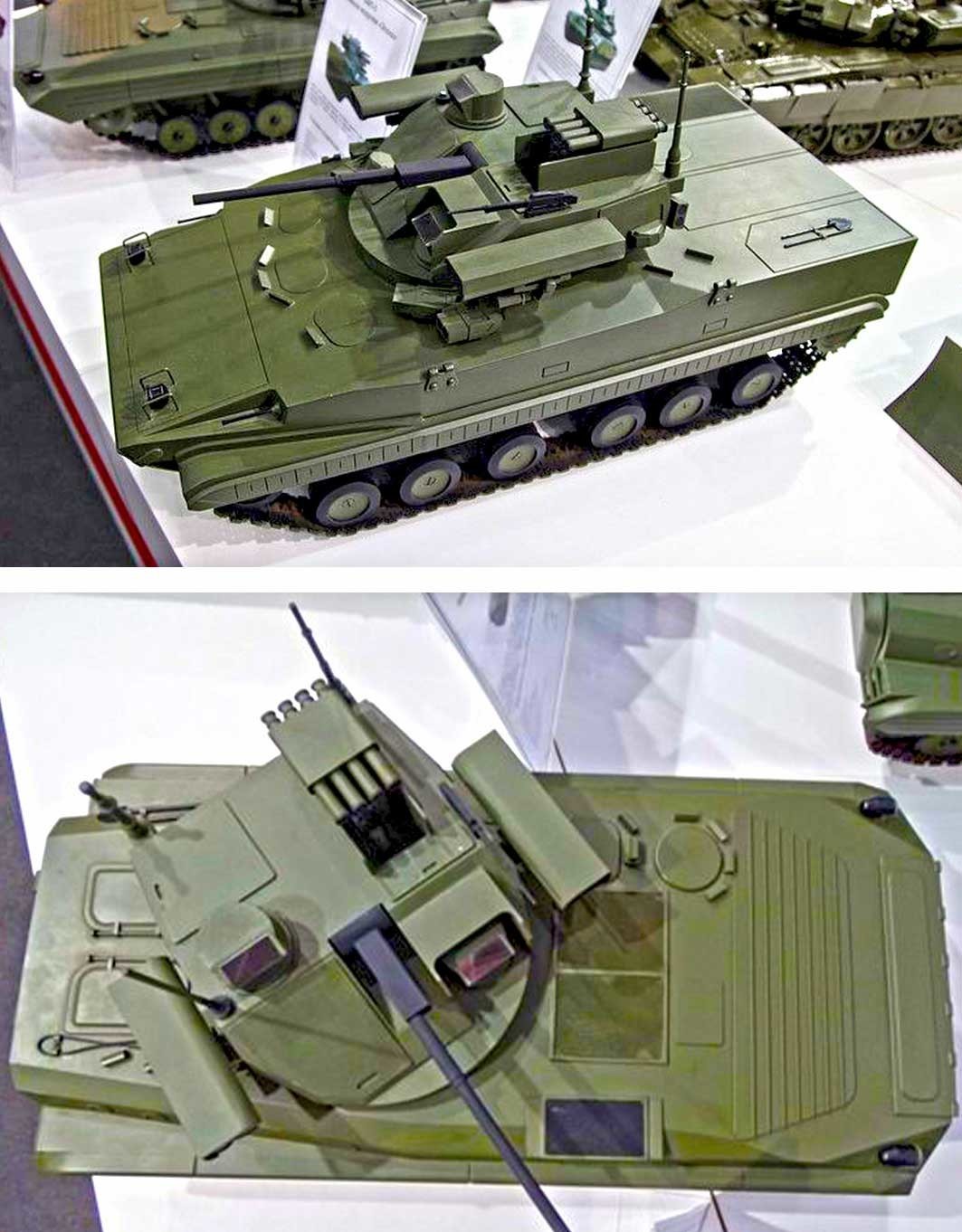 Bojni modul Epoha na BMP 3 / Maketa