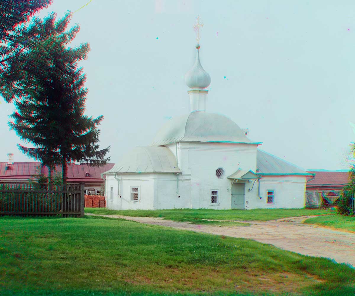 St. Theodore Convent. Church of Kazan Icon of the Virgin, northeast view. Summer 1911.