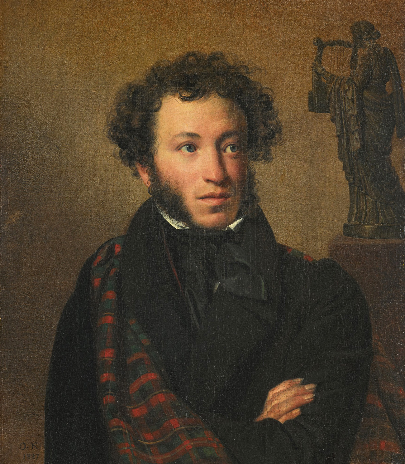 ‘Portrait of Alexander Pushkin’, 1827  