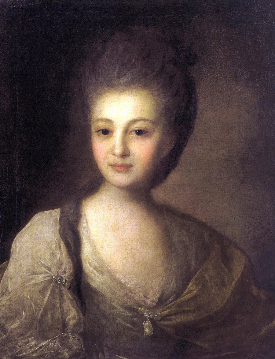 ‘Portrait of Alexandra Struyskaya’, 1772