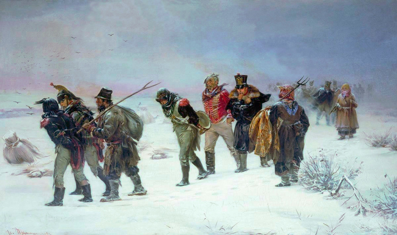 Илларион Прянишников. «В 1812 году», (1874).