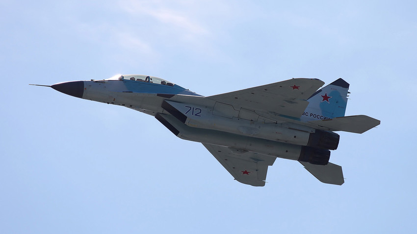 Caza ruso MiG-35.