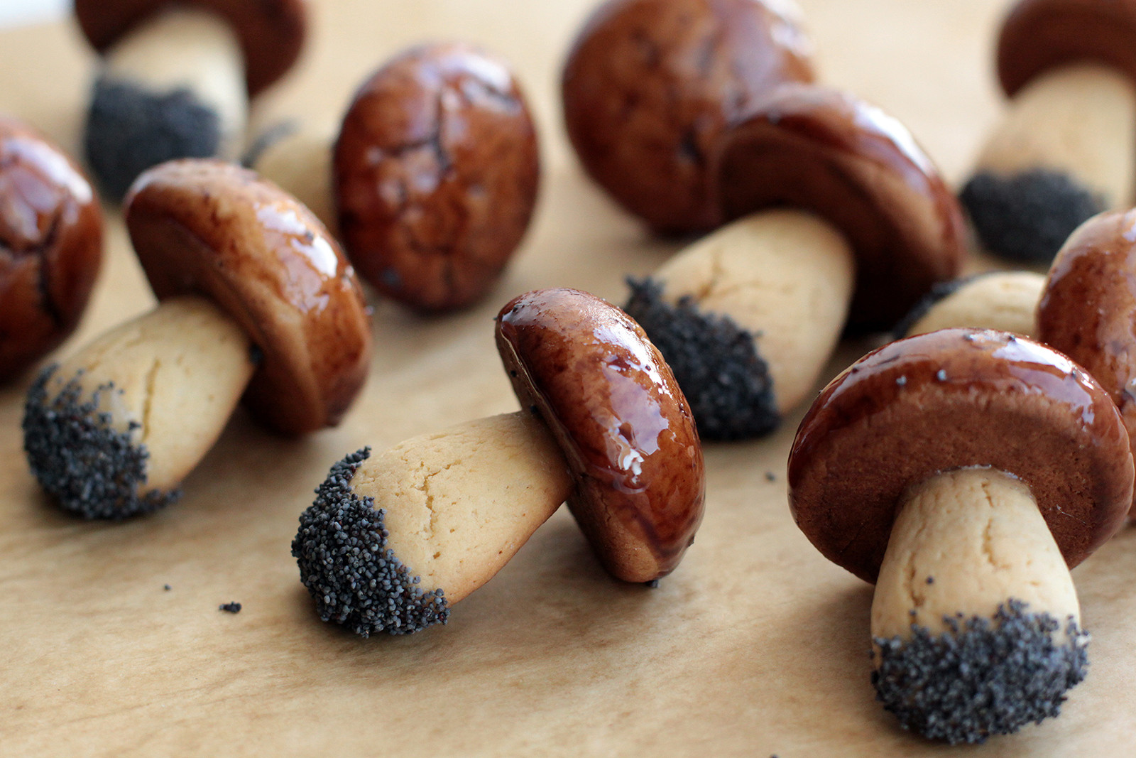 Funghetti di pasta frolla biscotti sfiziosi di epoca sovietica