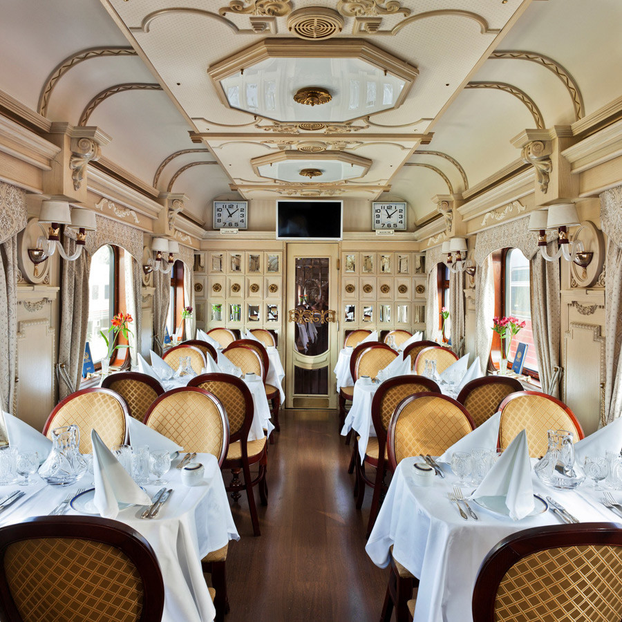Así es viajar en tren más lujoso de Rusia (Fotos) Russia Beyond ES