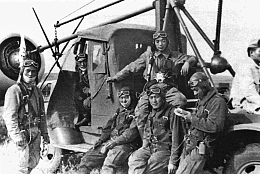 Халкин Гол 1939 година. Јапонски пилоти.