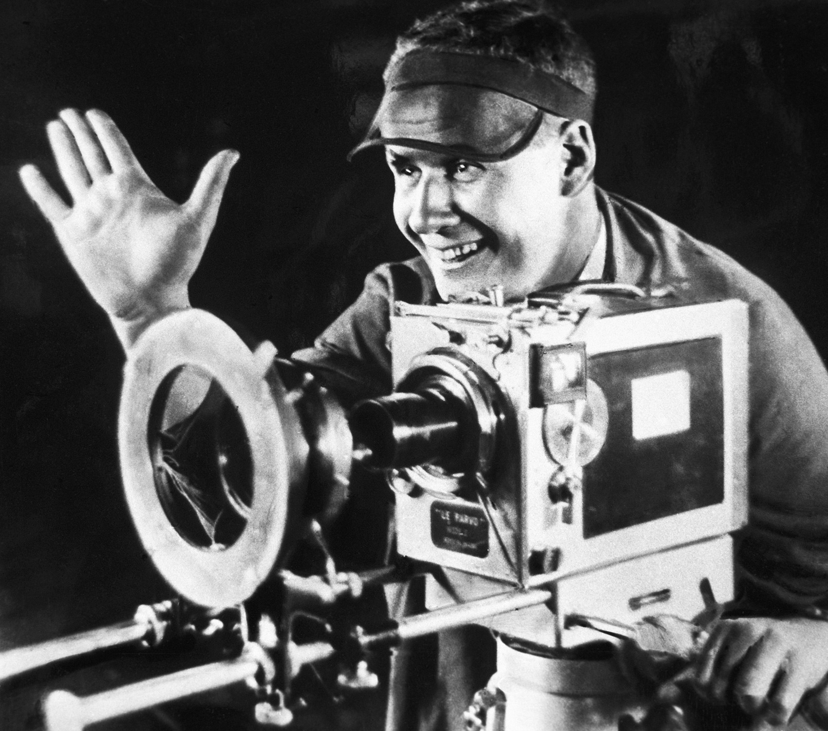 Director Sergei Eisenstein filming  'The General Line'  aka 'Old And New', 1926