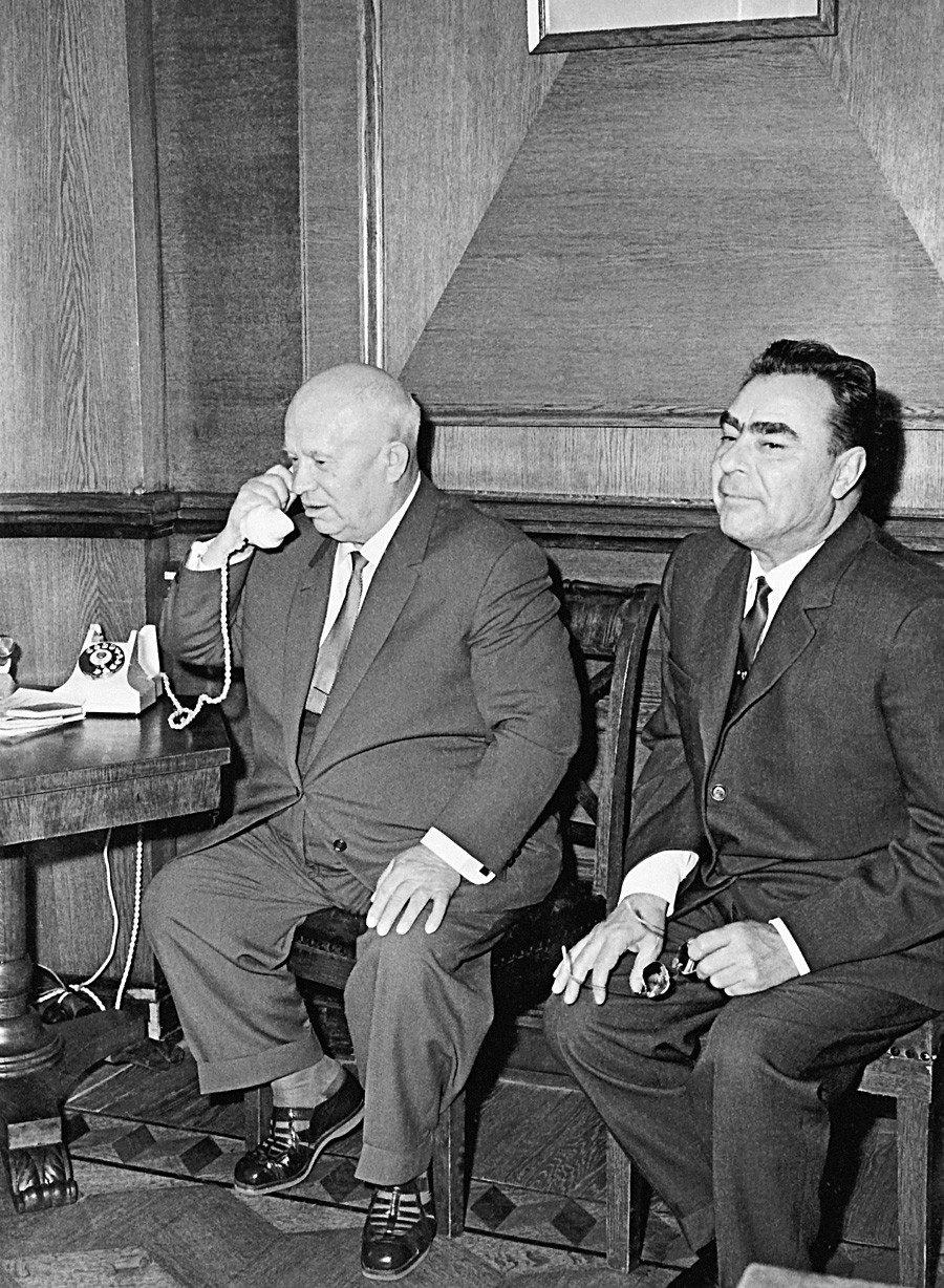 Хрушчов и Брежњев 1964.