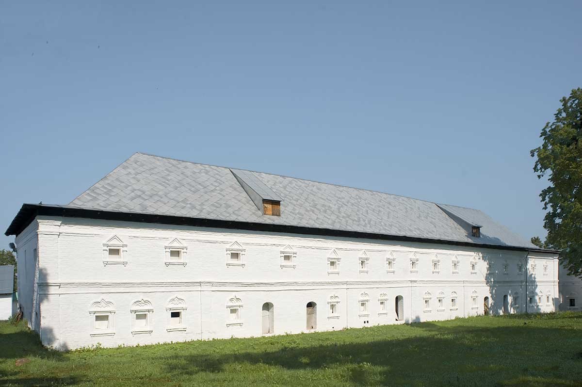 Convento di San Teodoro. Nuovi chiostri, vista sud-est. 7 giugno 2019