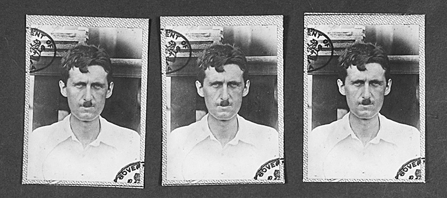 Eric Blair (George Orwell) from his Metropolitan Police file
